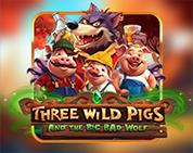 Three Wild Pigs and The Big Bad Wolf